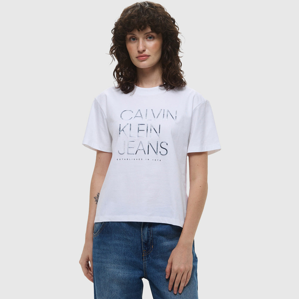 Calvin Klein Institutional T-Shirt - White |ThirdBaseUrban