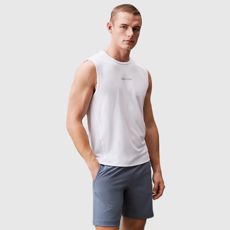 Calvin Klein Performance Tank Top - White |ThirdBaseUrban