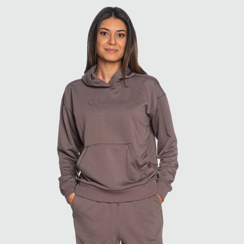 Calvin Klein Pullover Hoodie - Red/Brown |ThirdBaseUrban