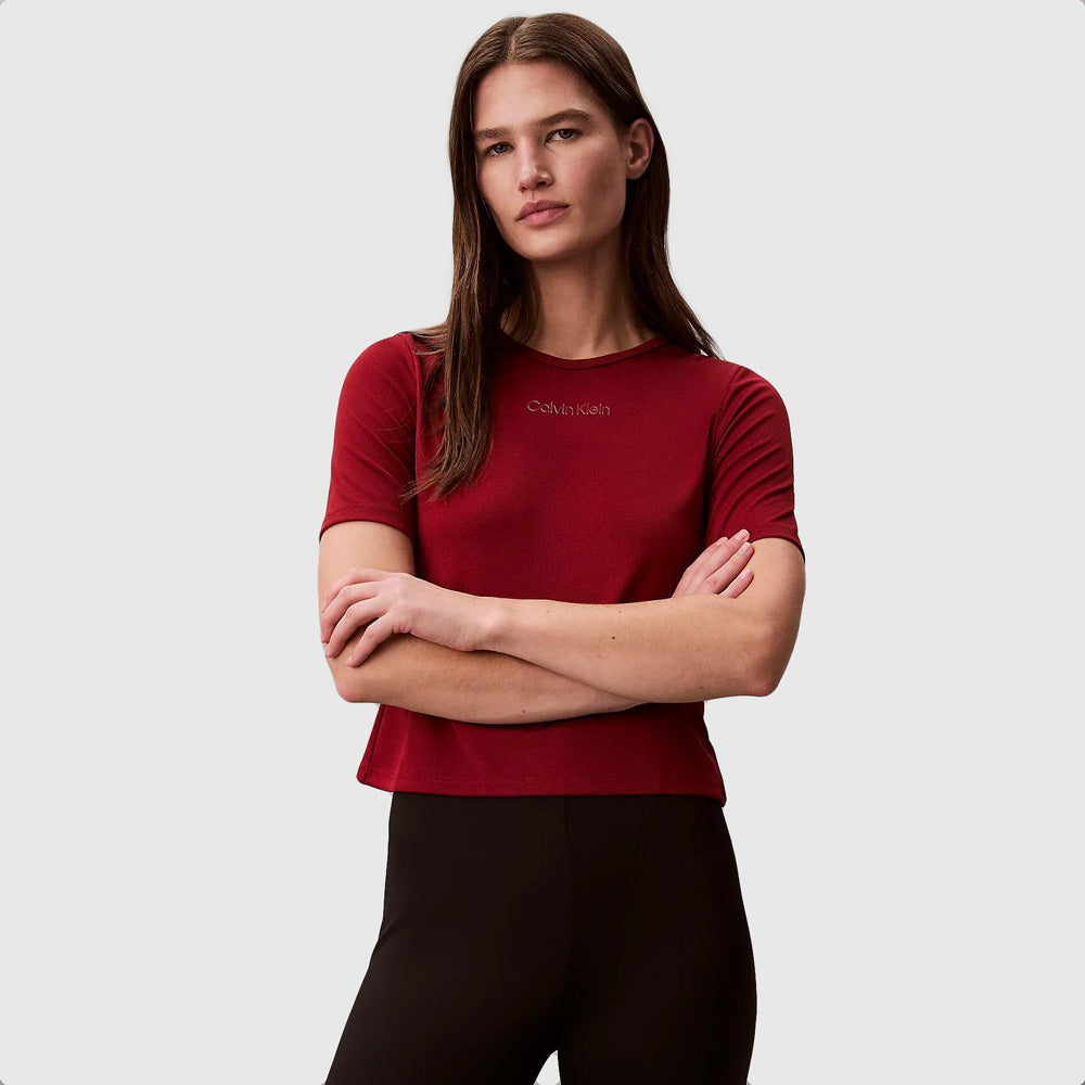 Calvin Klein T-Shirt - Berry |ThirdBaseUrban