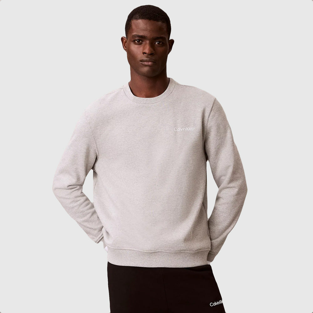 Calvin Klein Sweat Top Pullover - Grey Heather |ThirdBaseUrban