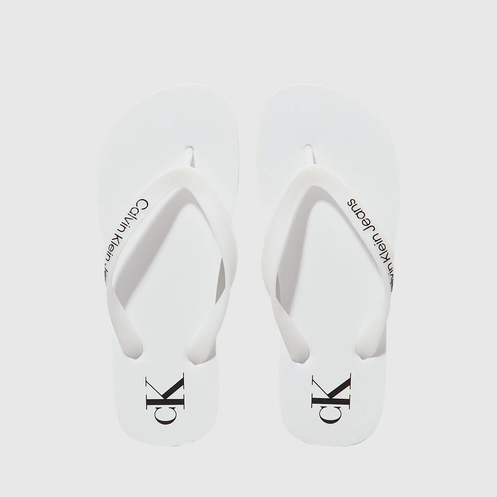 Calvin Klein Beach Sandal - White Multi |ThirdBaseUrban