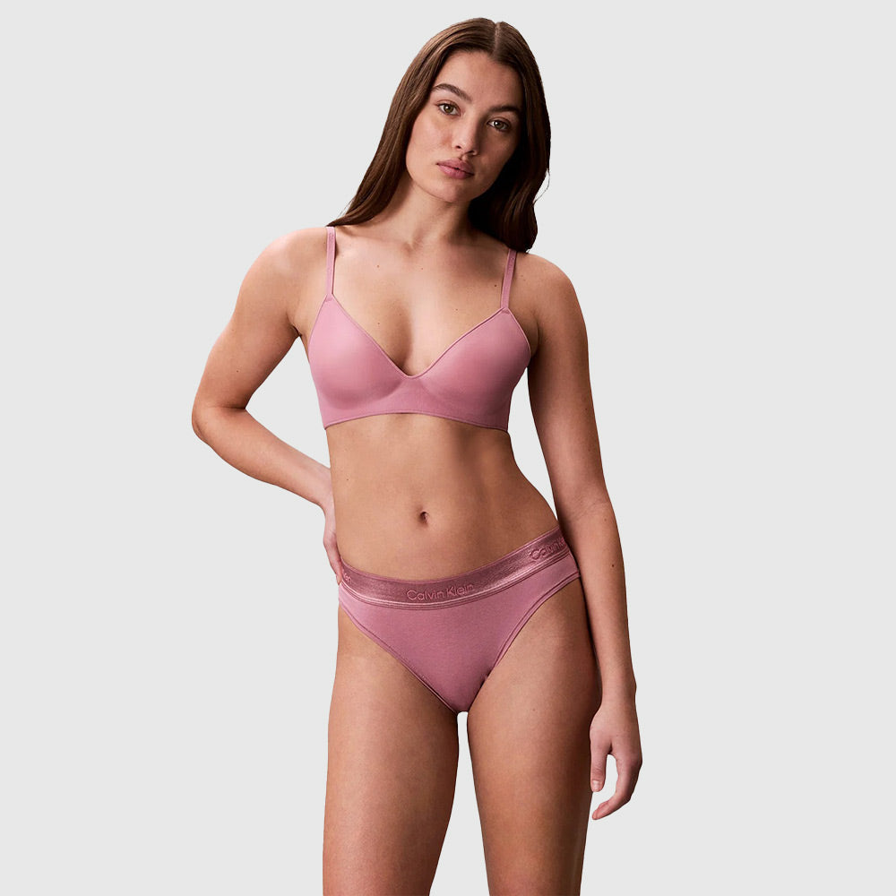 Metallic Bikini - Mauve