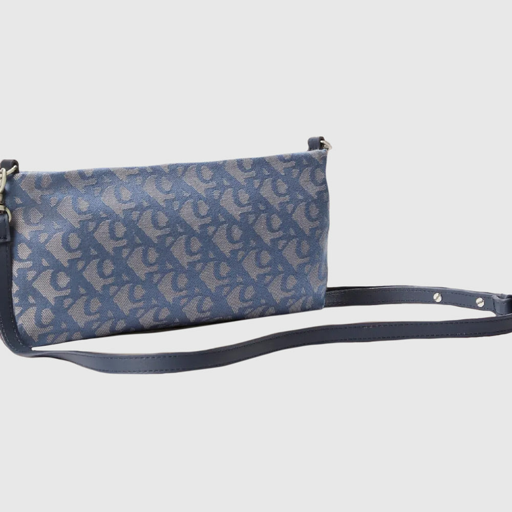 Monogram Mini Bag - Blue
