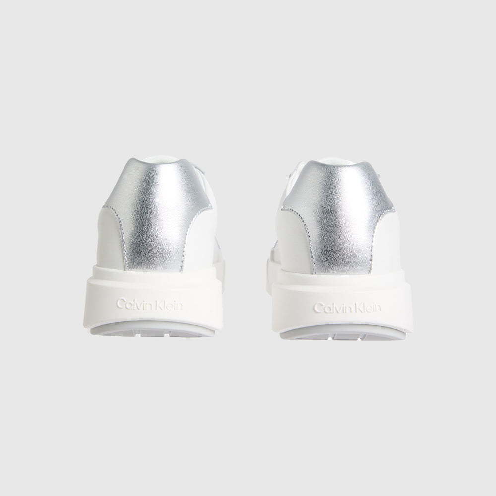 Chunky Cupsole Laceup Sneaker - White Multi