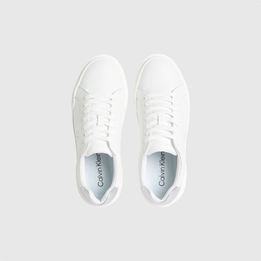 Chunky Cupsole Laceup Sneaker - White Multi