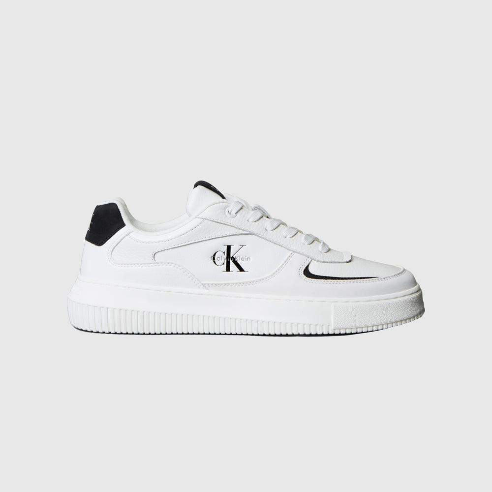 Calvin Klein Chunky Cupsole Sneaker - White |ThirdBaseUrban
