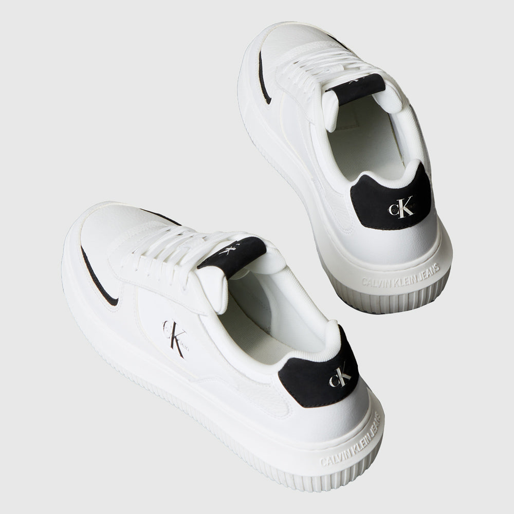 Chunky Cupsole Sneaker - White