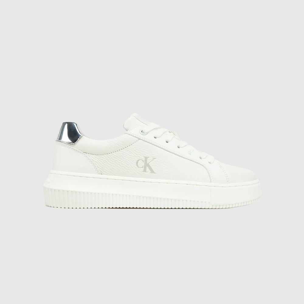 Calvin Klein Chunky Cupsole Sneaker - White Multi |ThirdBaseUrban