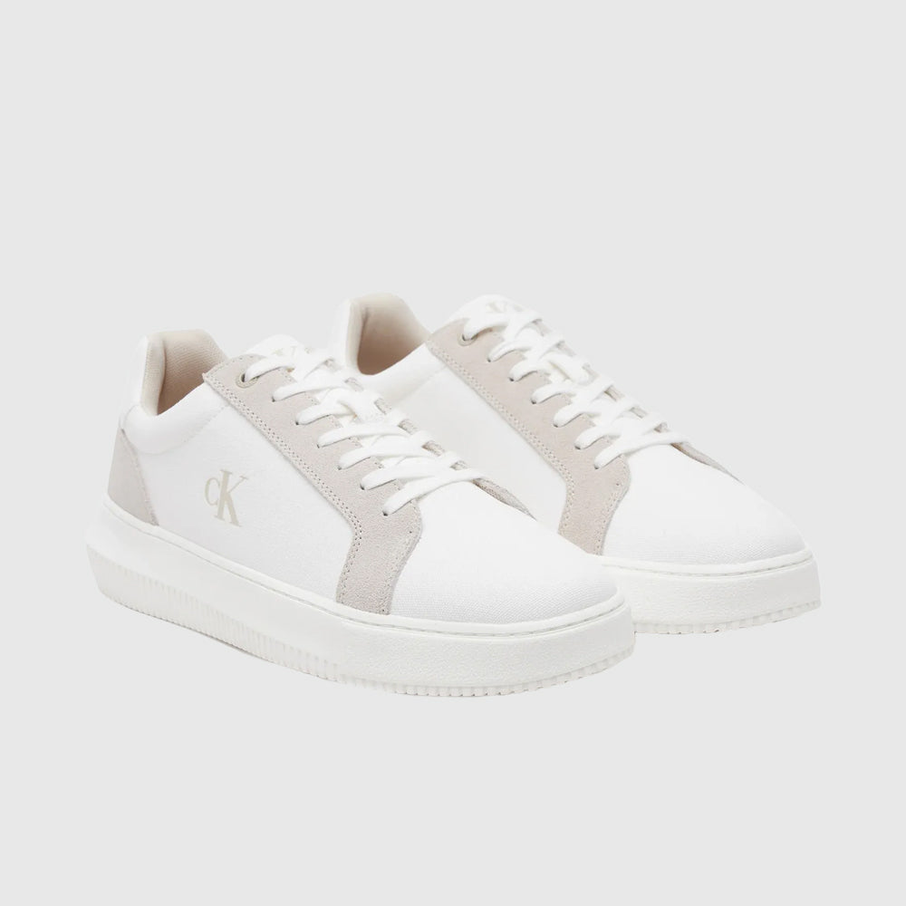 Chunky Canvas Sneaker - White Multi