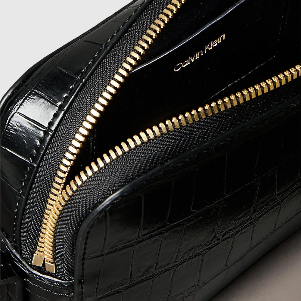 Ck Croc Camera Bag - Black