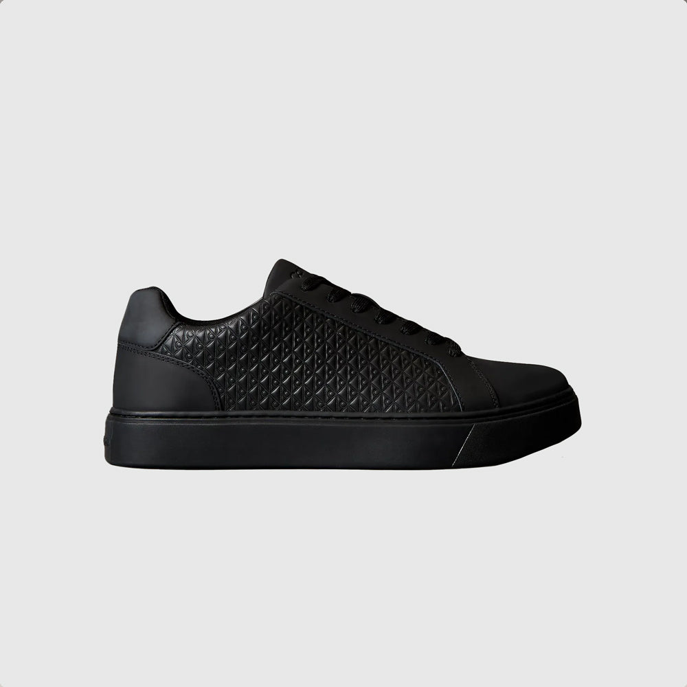 Calvin Klein Aop Classic Cupsole Sneaker - Black |ThirdBaseUrban