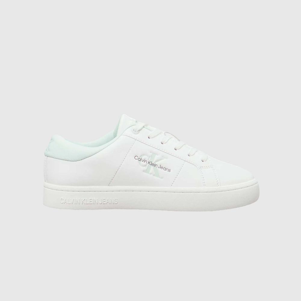 Calvin Klein Classic Cupsole Sneaker - White Multi |ThirdBaseUrban