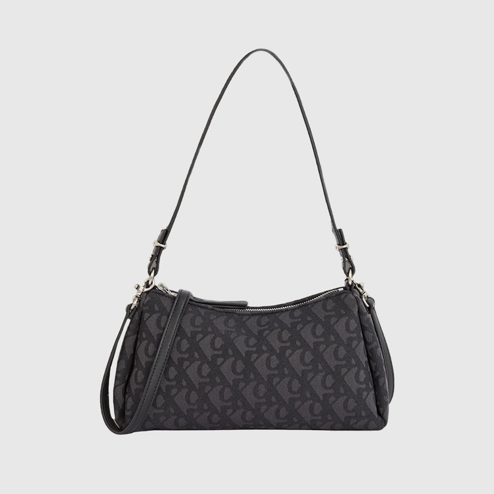 Calvin Klein Monogram Shoulder Bag - Black |ThirdBaseUrban