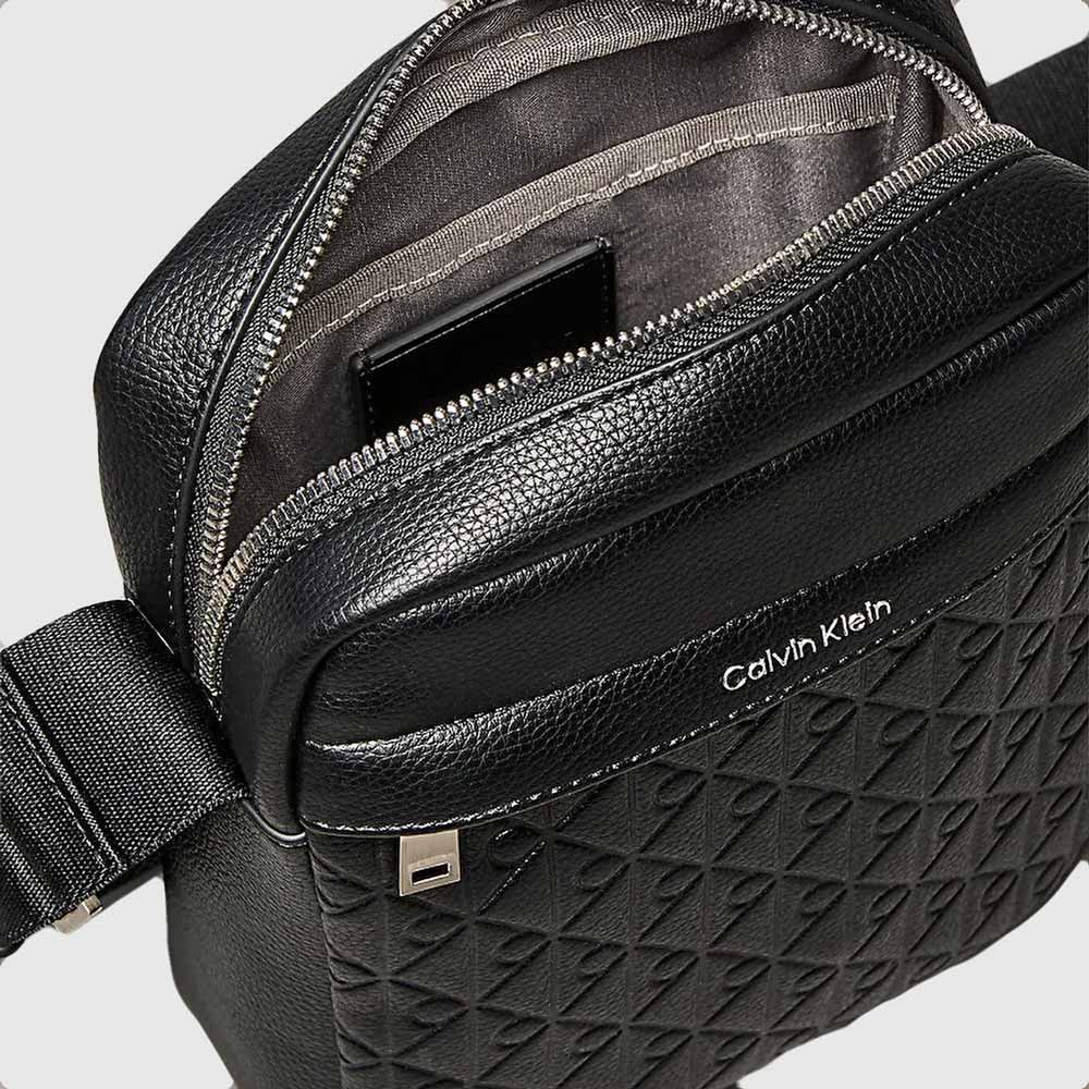 Emblem Emboss Reporter Bag - Black
