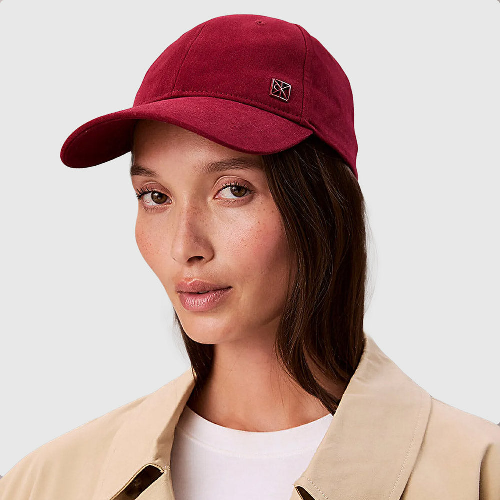 Calvin Klein Emblem Baseball Cap - Magenta |ThirdBaseUrban
