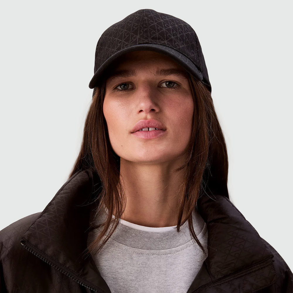 Calvin Klein Print Cap - Black |ThirdBaseUrban