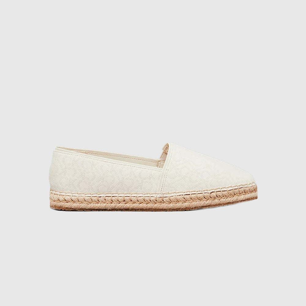 Calvin Klein Jacquard Espadrille - Beige |ThirdBaseUrban