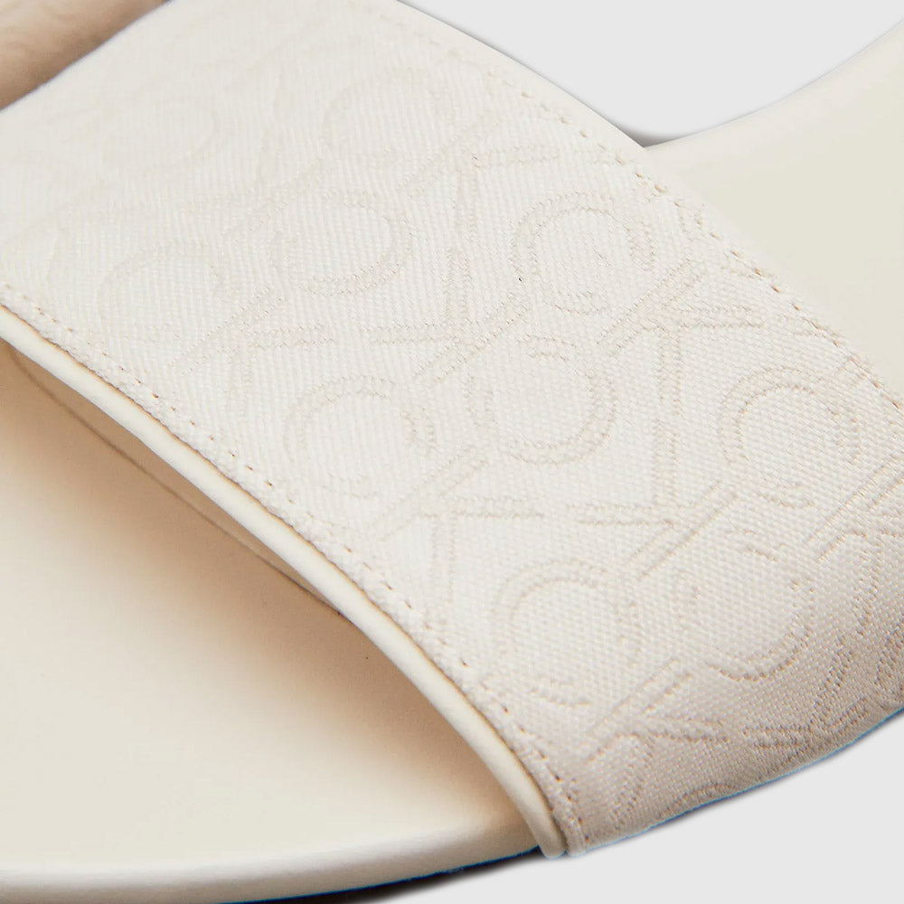 Jacquard Slide - Beige