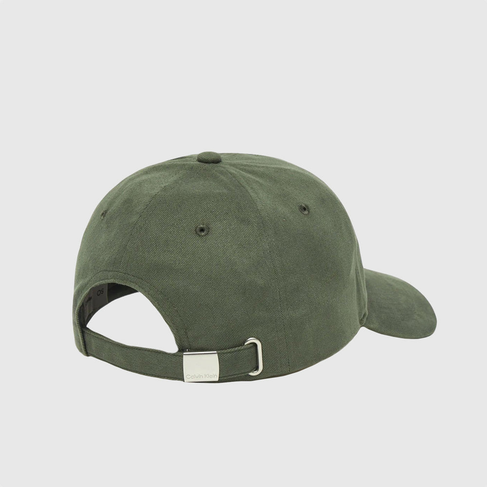 Layered Monologo Cap - Dark Green
