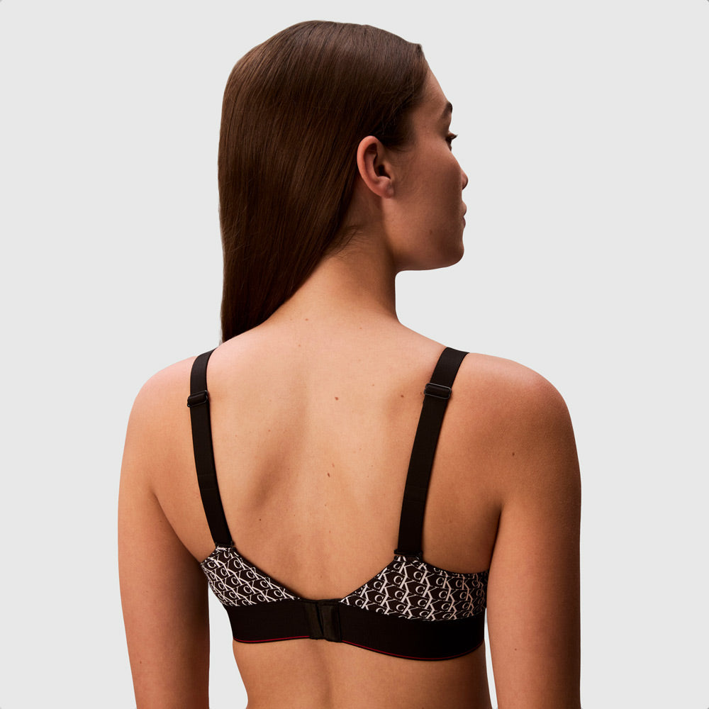 Lightly Lined Bralette - Black