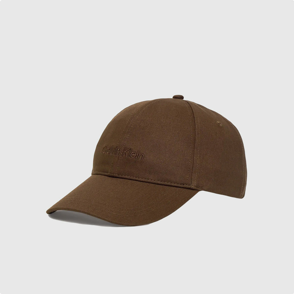 Logo Embroidery Baseball Cap - Dark Brown
