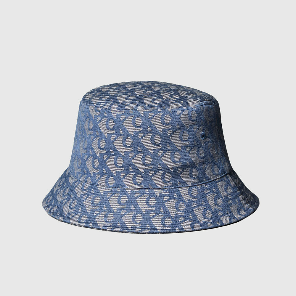 Jacquard Bucket Hat - Blue