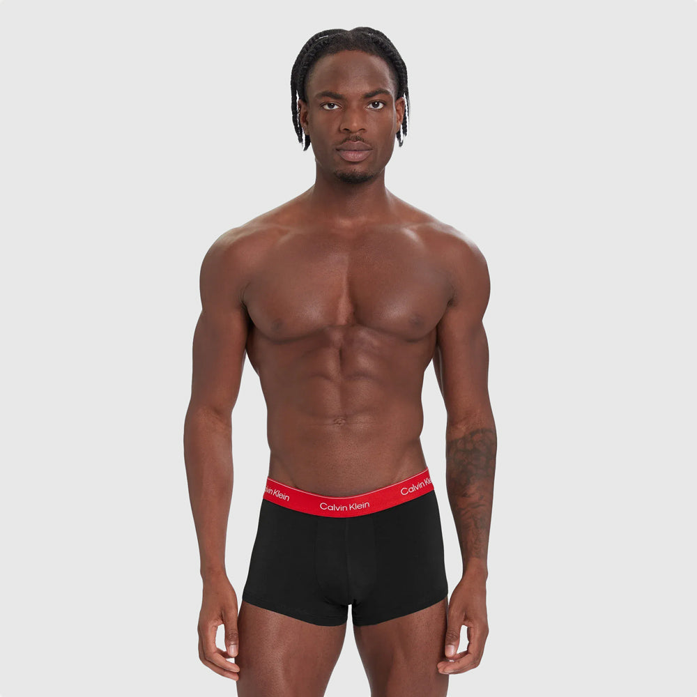 3 Pack Low Rise Trunk - Black Multi