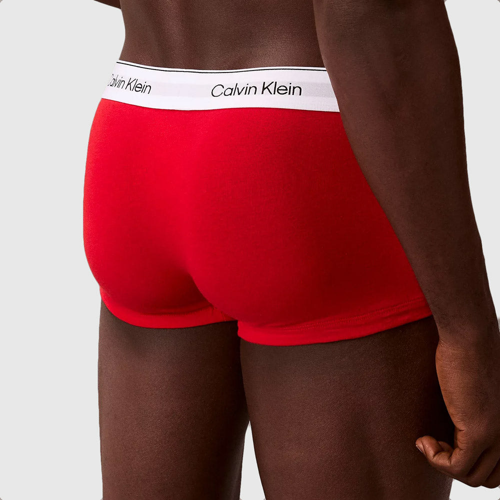 3 Pack Low Rise Trunk - Red Multi