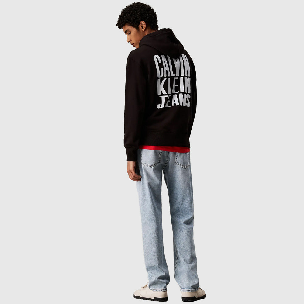 Painted Calvin Klein Hoodie - Black