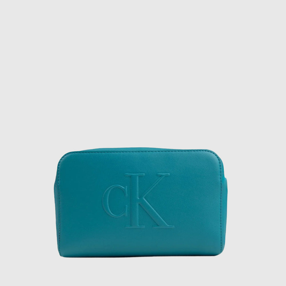 Calvin Klein Sculpted Ew Camera Bag - Teal |ThirdBaseUrban