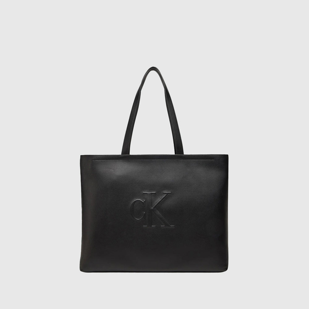 Calvin Klein Sculpted Slim Tote - Black |ThirdBaseUrban