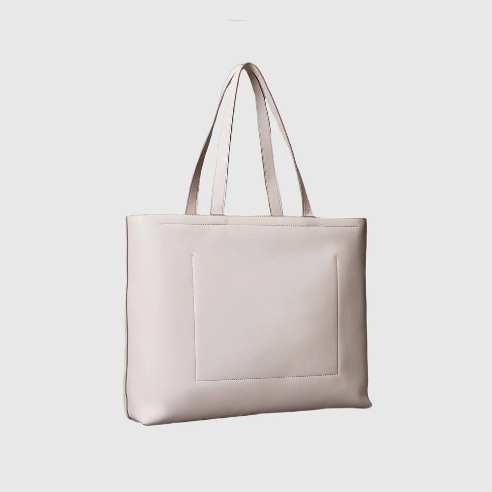 Sculpted Slim Tote - Offwhite