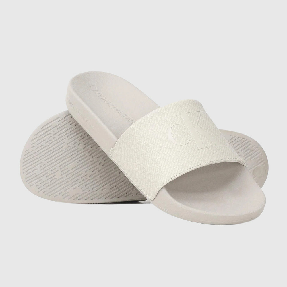 Aop Print Slide - Beige