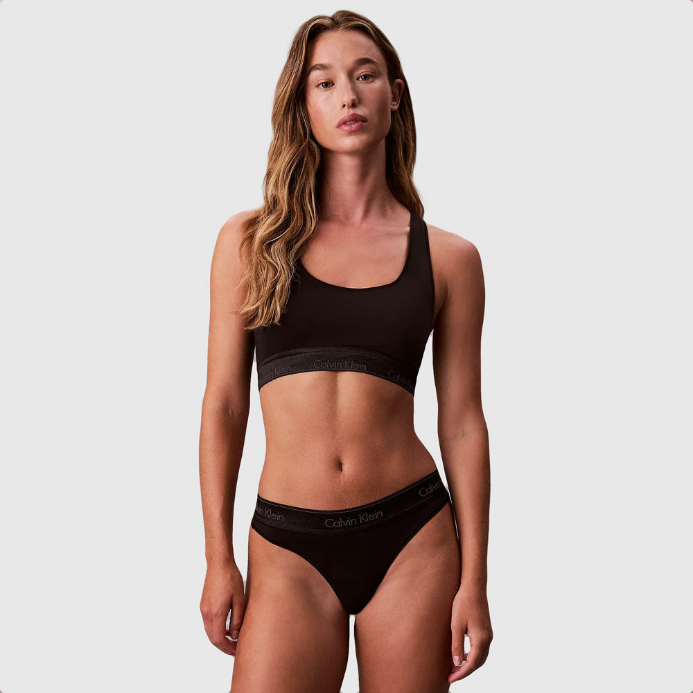 Calvin Klein Unlined Bralette - Black |ThirdBaseUrban