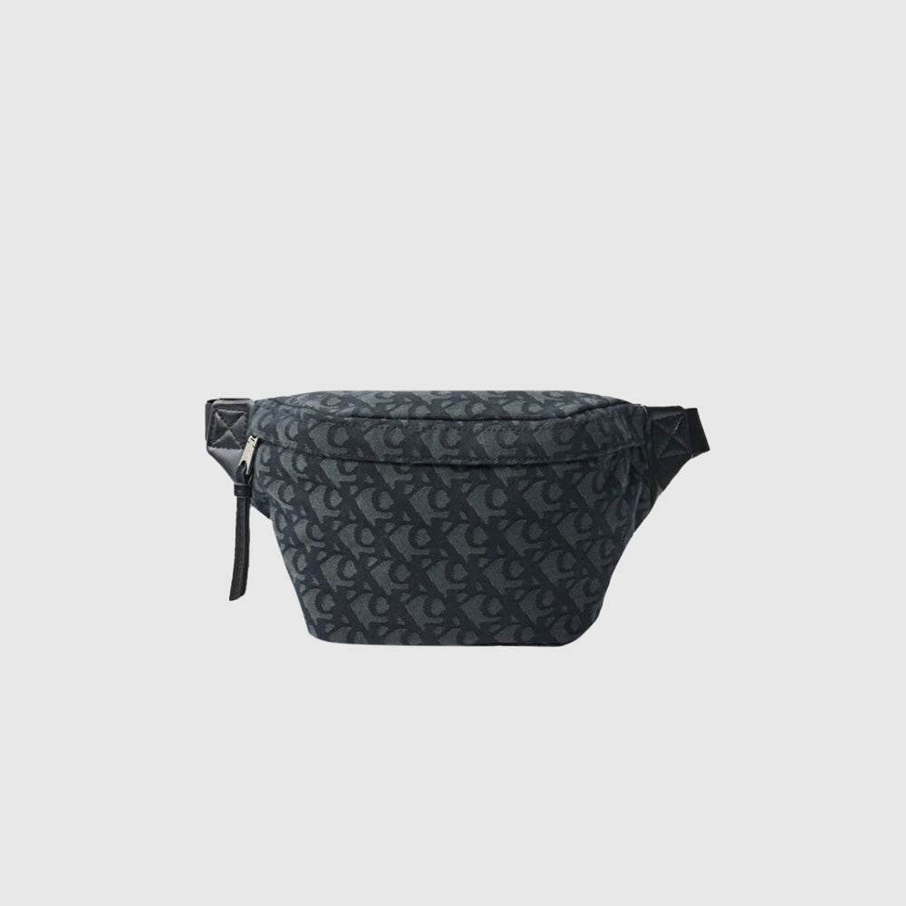 Calvin Klein Unstructured Monogram Waistbag - Black |ThirdBaseUrban