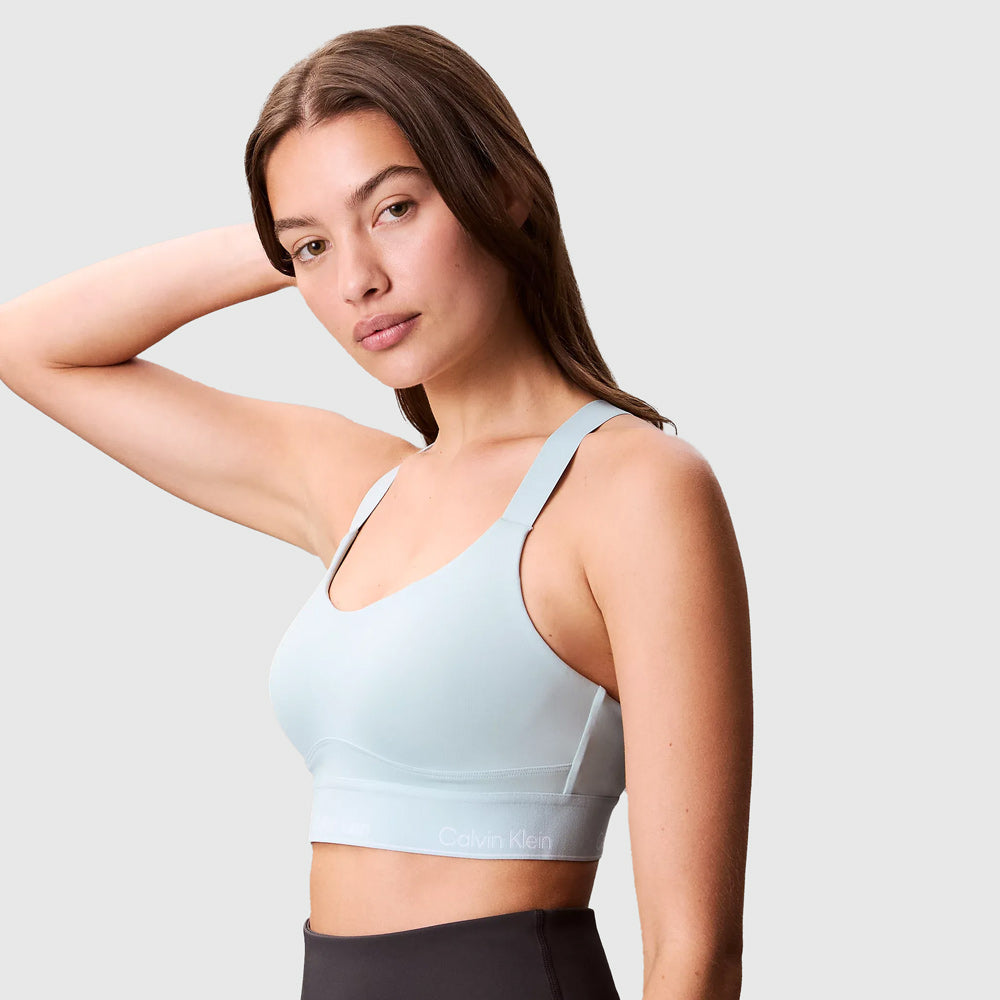 Calvin Klein High Support Sports Bra - Teal |ThirdBaseUrban