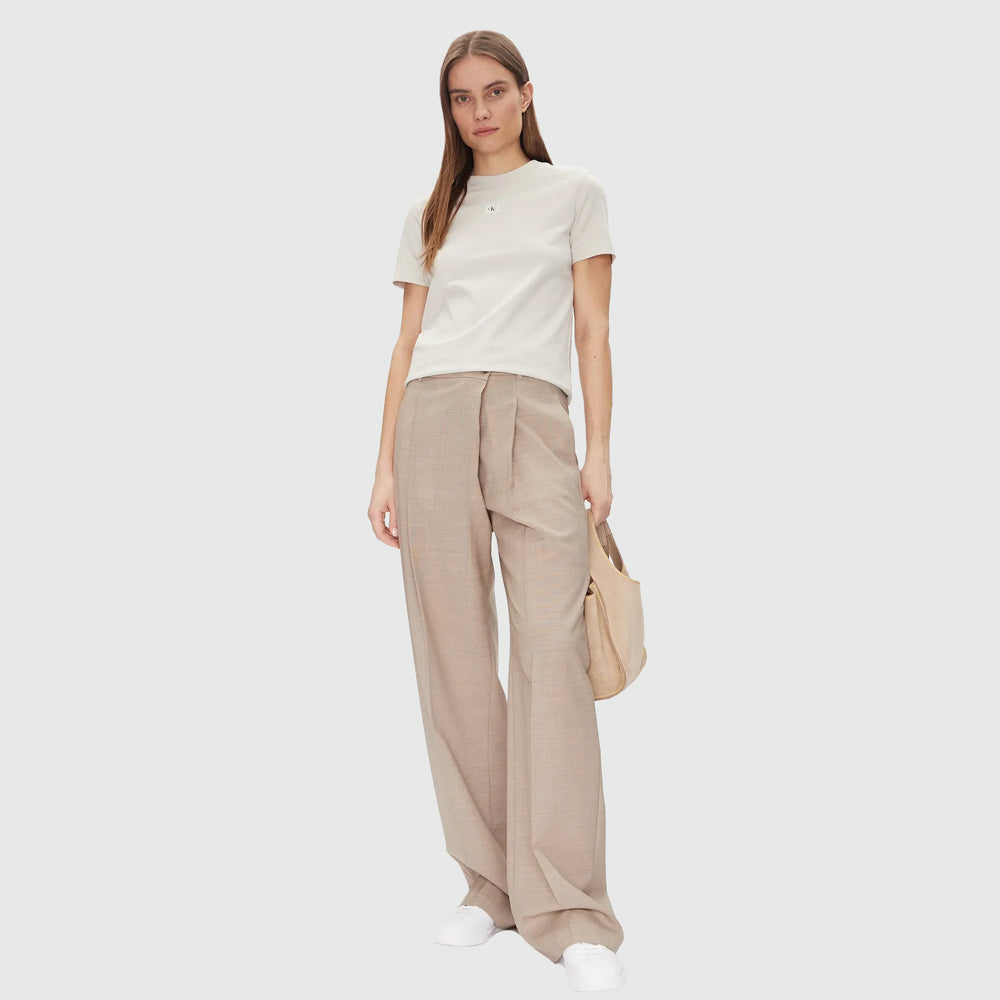 Label Regular T-Shirt - Offwhite