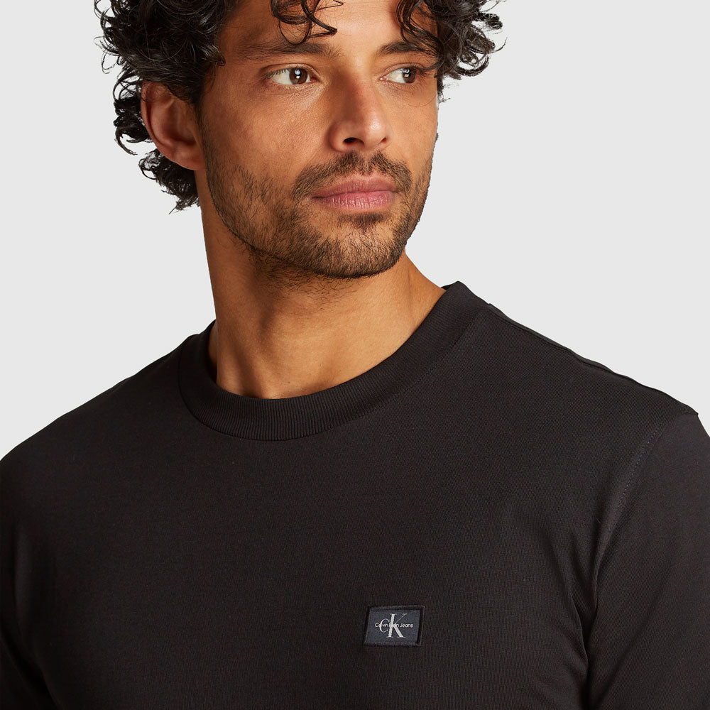 Woven Label Regular T-Shirt - Black