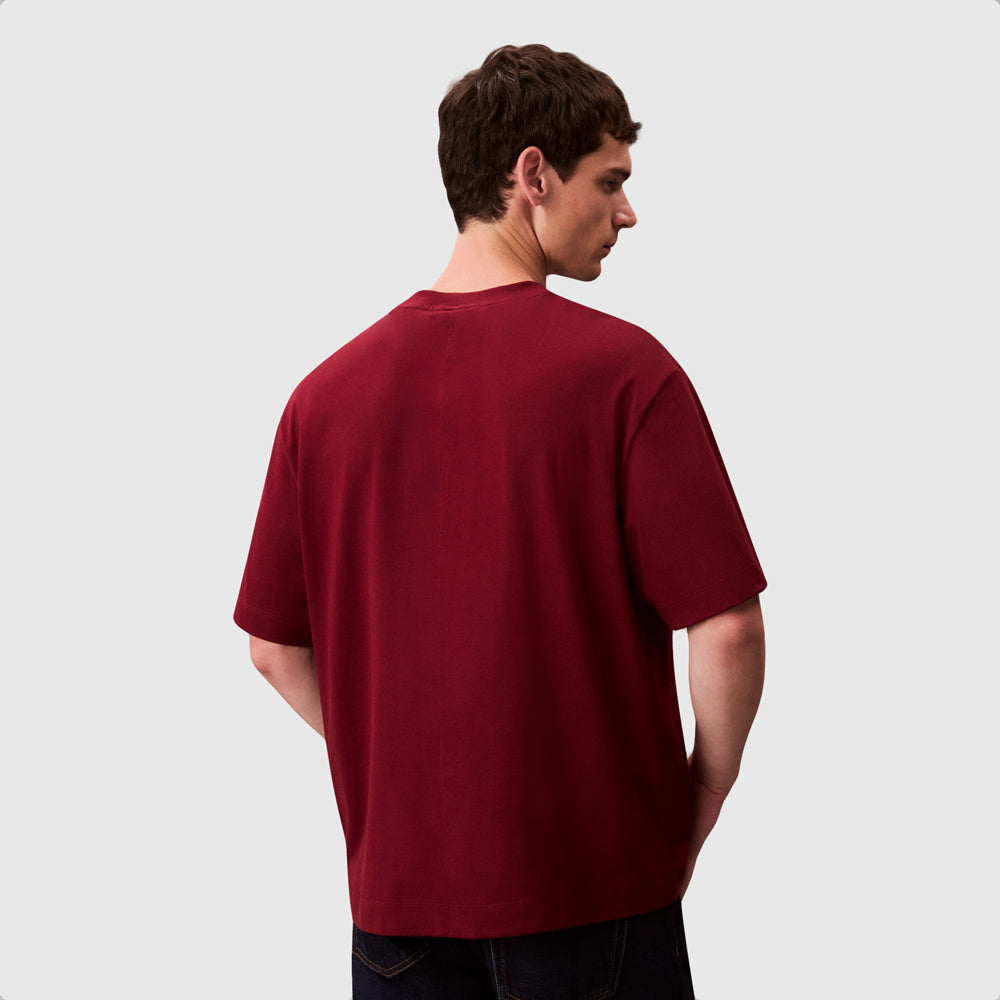 Ck Emblem Patch T-Shirt - Red