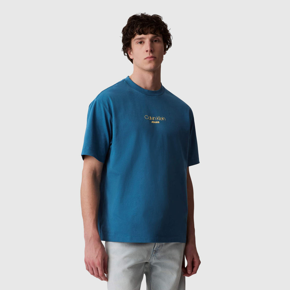 Calvin Klein Graphic T-Shirt - Blue |ThirdBaseUrban