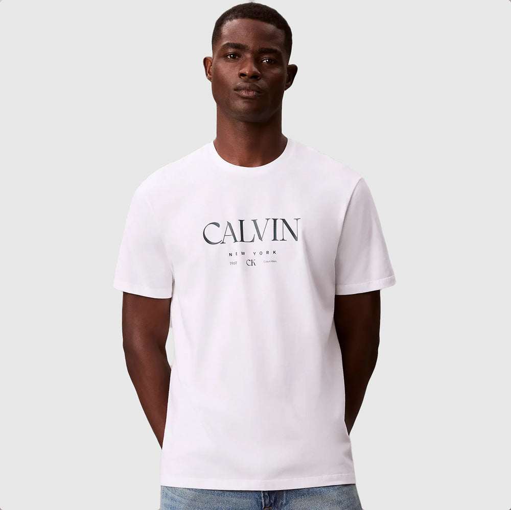 Calvin Klein Graphic T-Shirt - White |ThirdBaseUrban