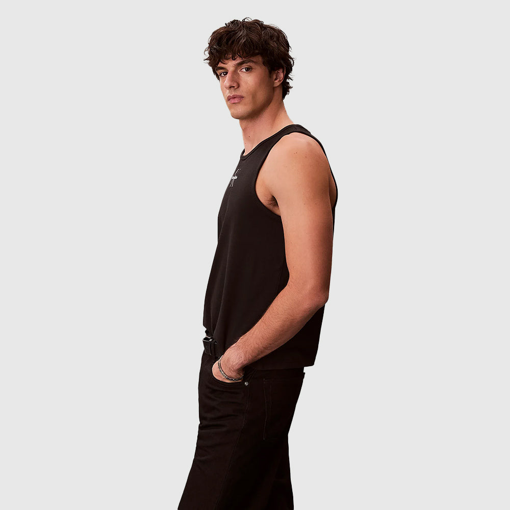 Monogram Logo Tank Top - Black