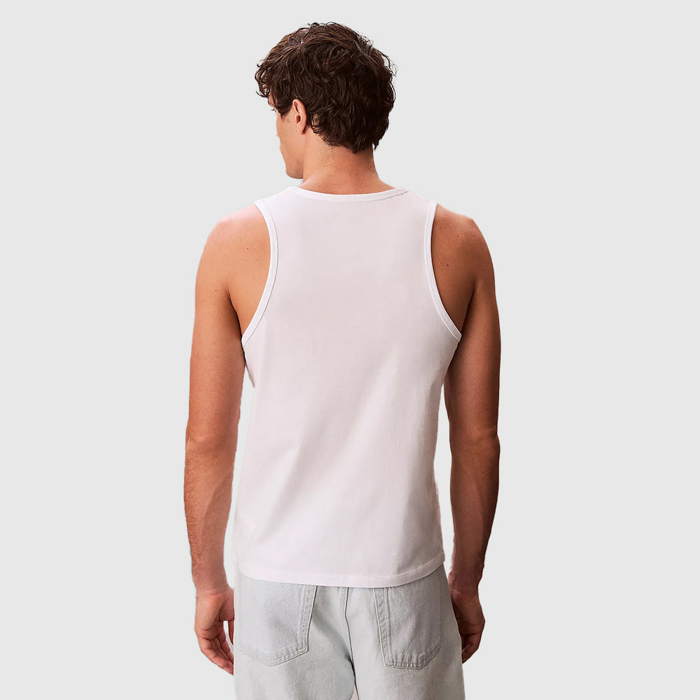 Classic Micro Monologo Tank - White