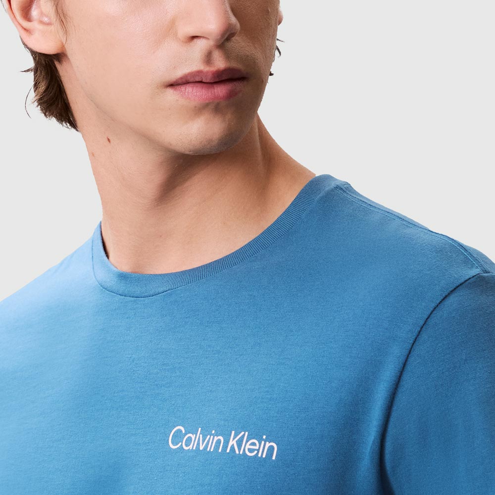 Stretch Graphic T-Shirt - Blue