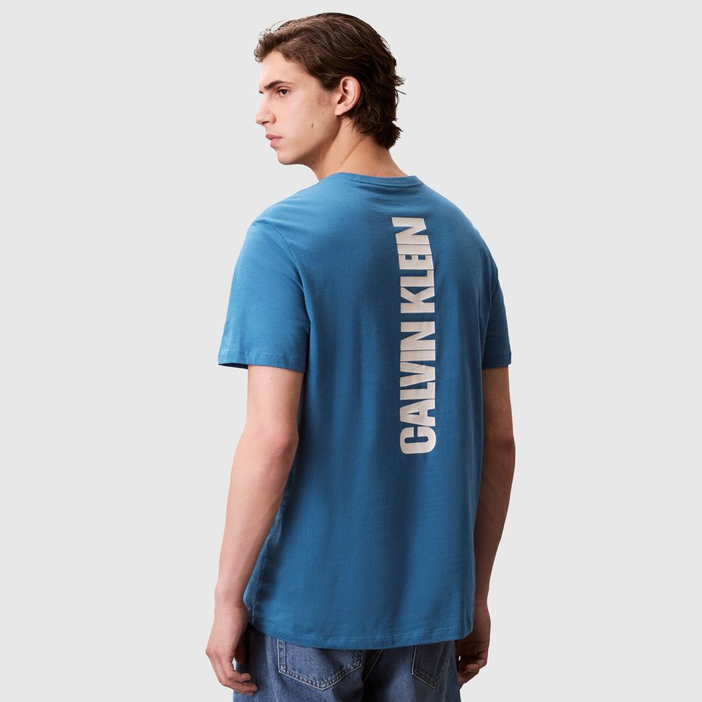 Stretch Graphic T-Shirt - Blue