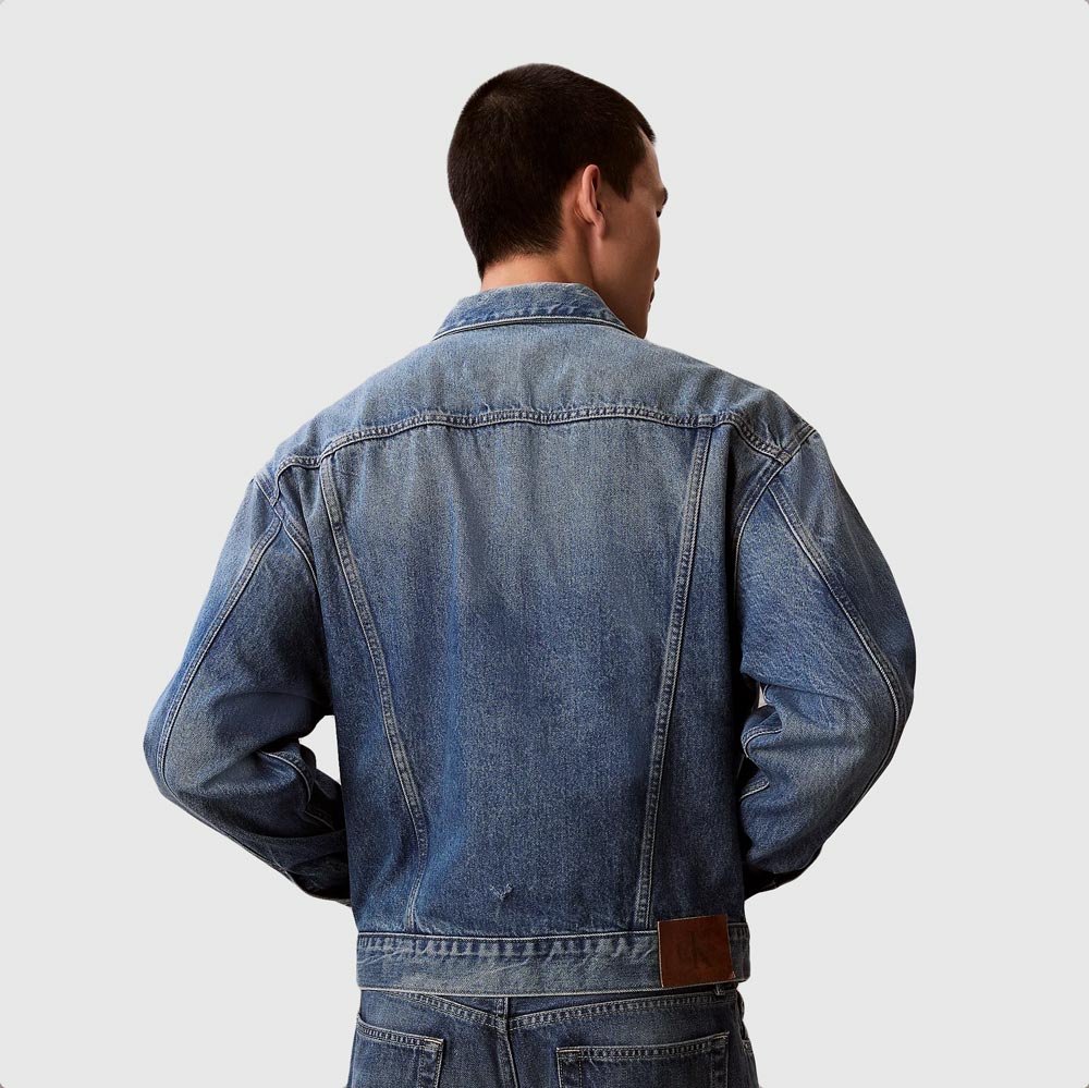 90S Indigo Citrine Trucker - Denim Medium
