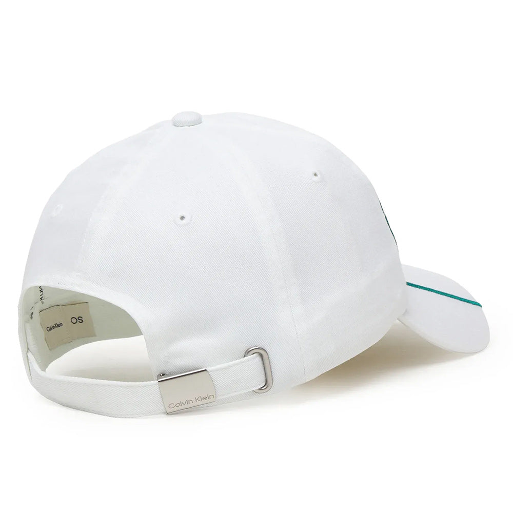 Graphic Signature Cap - White