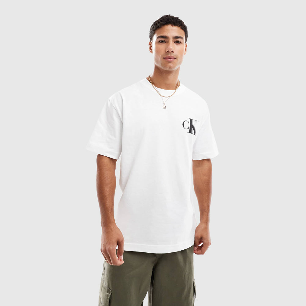 Calvin Klein Bold CK T - Shirt - White |ThirdBaseUrban