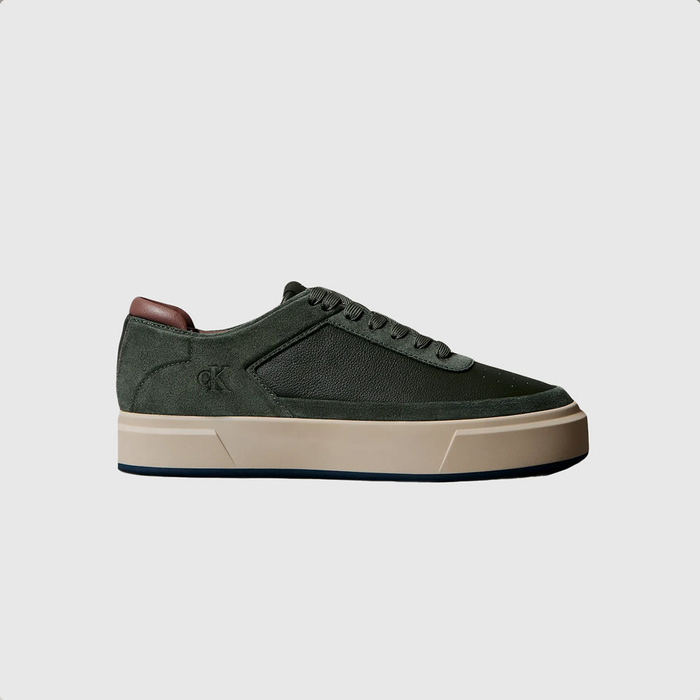 Calvin Klein Basket Cupsole Laceup Sneaker - Multi |ThirdBaseUrban